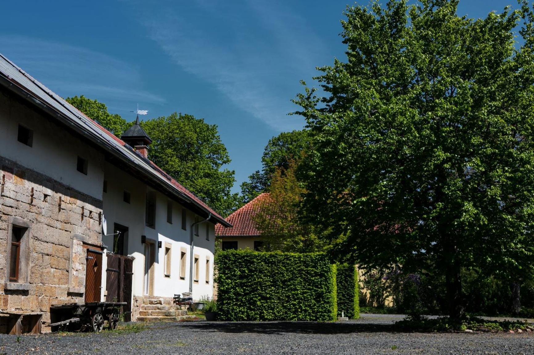 Ferienhaus Auf Gut Weimarschmieden Fladungen Buitenkant foto